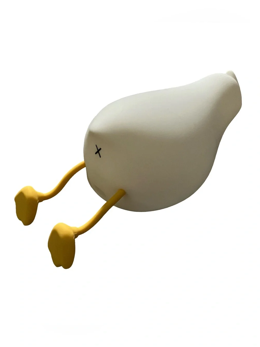Lying Flat Duck Night Light LED Squishy Duck Lamp Cute Light Duck Silicone Dims